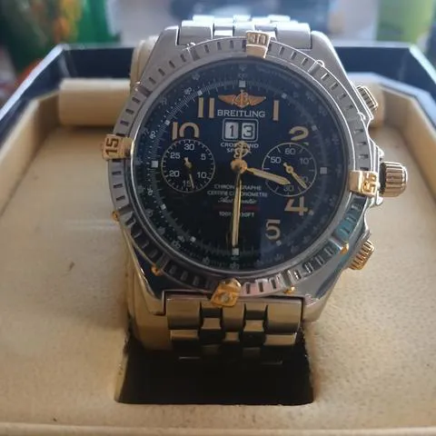 Breitling Crosswind Special B44356 44mm Yellow gold and Stainless steel Black 2