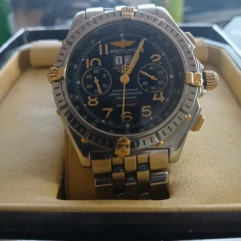 Breitling Crosswind Special B44356 44mm Yellow gold and Stainless steel Black 16