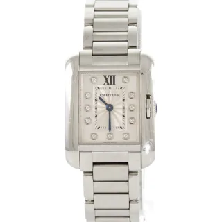 Cartier Tank Anglaise W4TA0003 Stainless steel