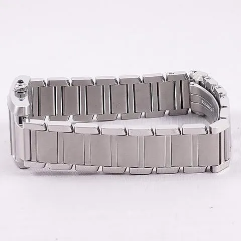 Cartier Tank Française W51008Q3 Stainless steel White 4