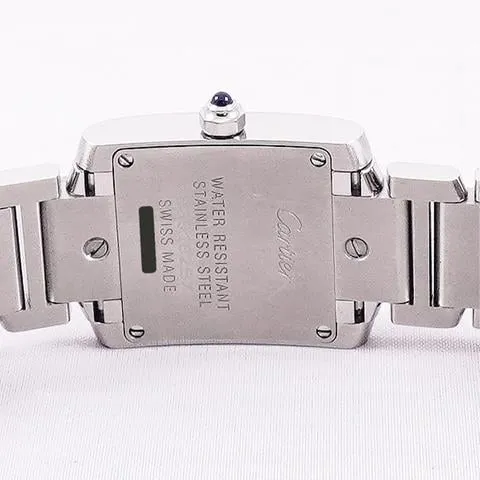 Cartier Tank Française W51008Q3 Stainless steel White 6