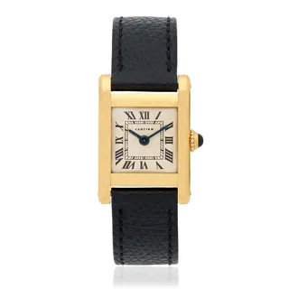 Cartier Tank Normale Yellow gold Silver