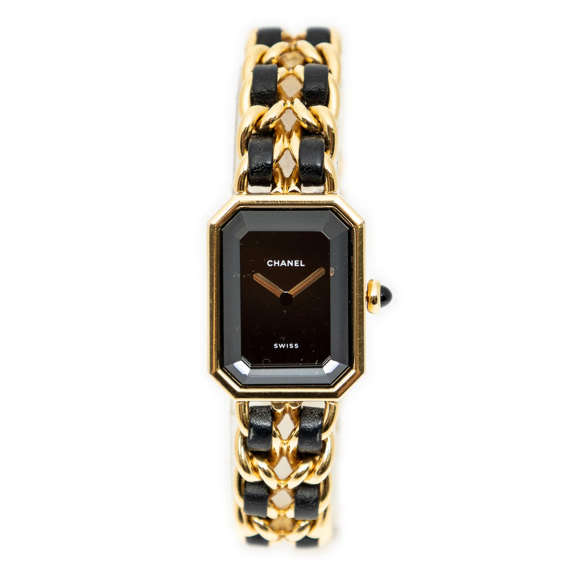 Chanel Première 20mm Yellow gold Black