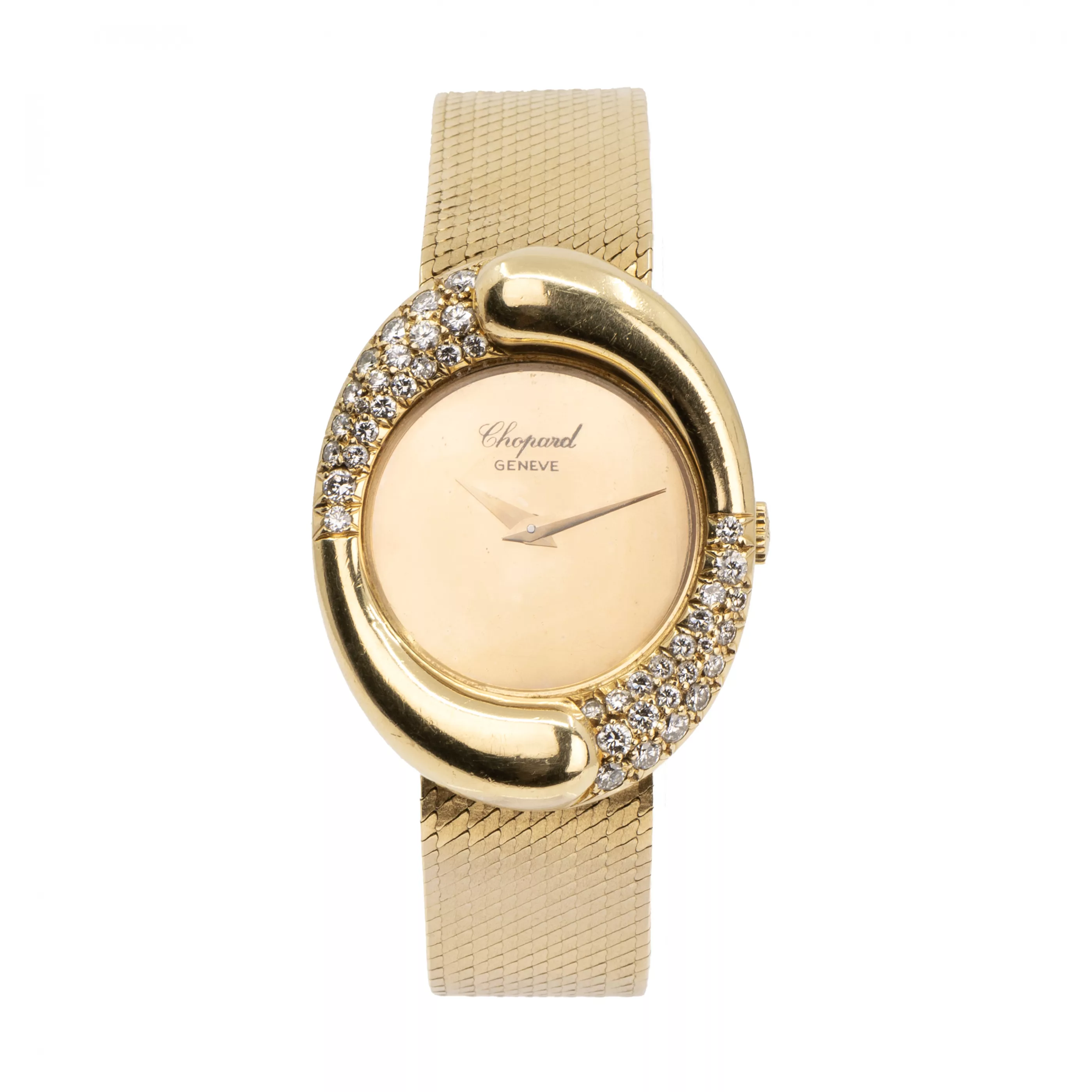 Chopard 4010 1 22mm Yellow gold and diamonds Gold