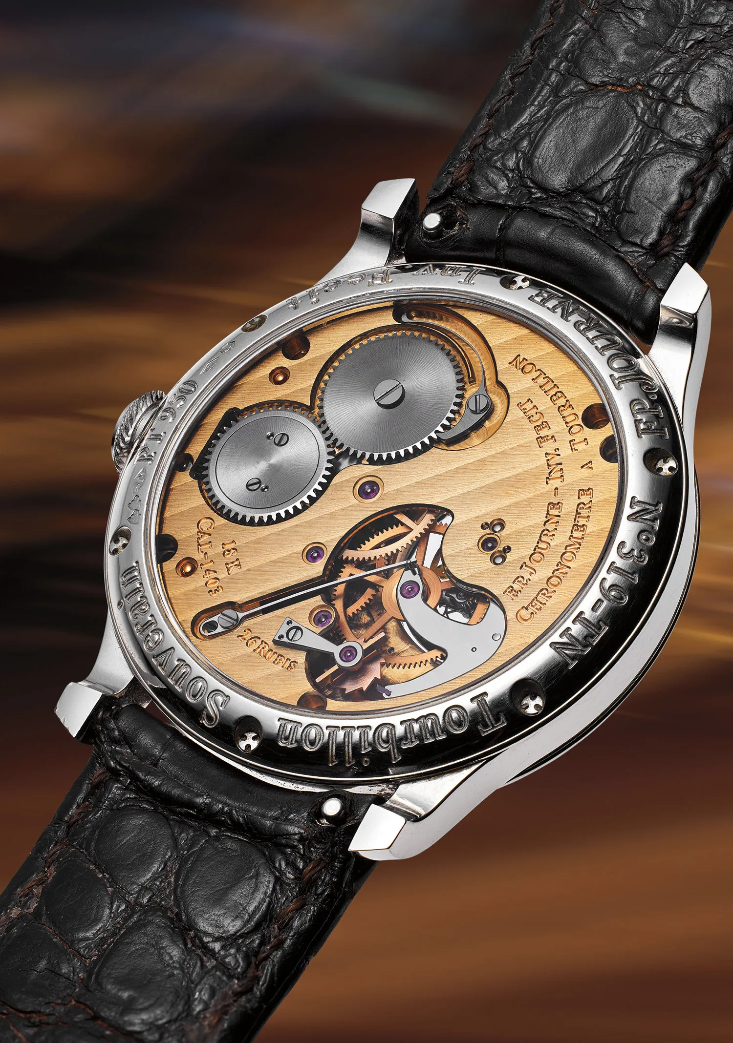 F.P. Journe Tourbillon Souverain 38mm Platinum 2