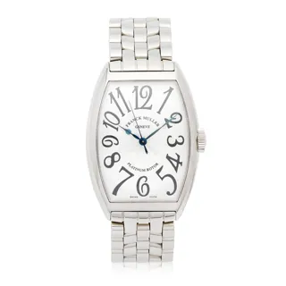 Franck Muller 5850 SC Stainless steel Silver