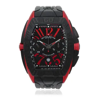 Franck Muller Conquistador 9900 CC DT GPG TT NR ERG Titanium Black