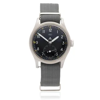 IWC Dirty Dozen Stainless steel Black