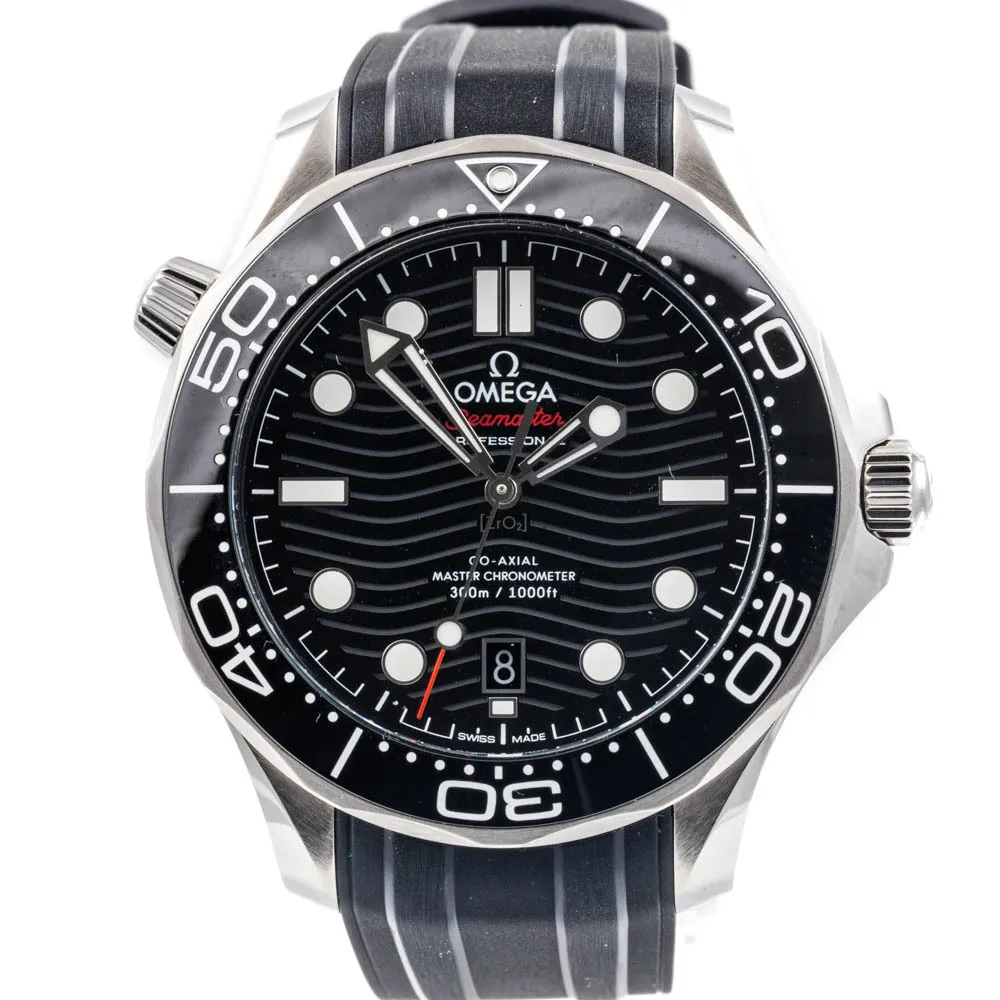 Omega Seamaster Diver 300M 210.32.42.20.01.001 42mm Ceramic and Stainless steel Black