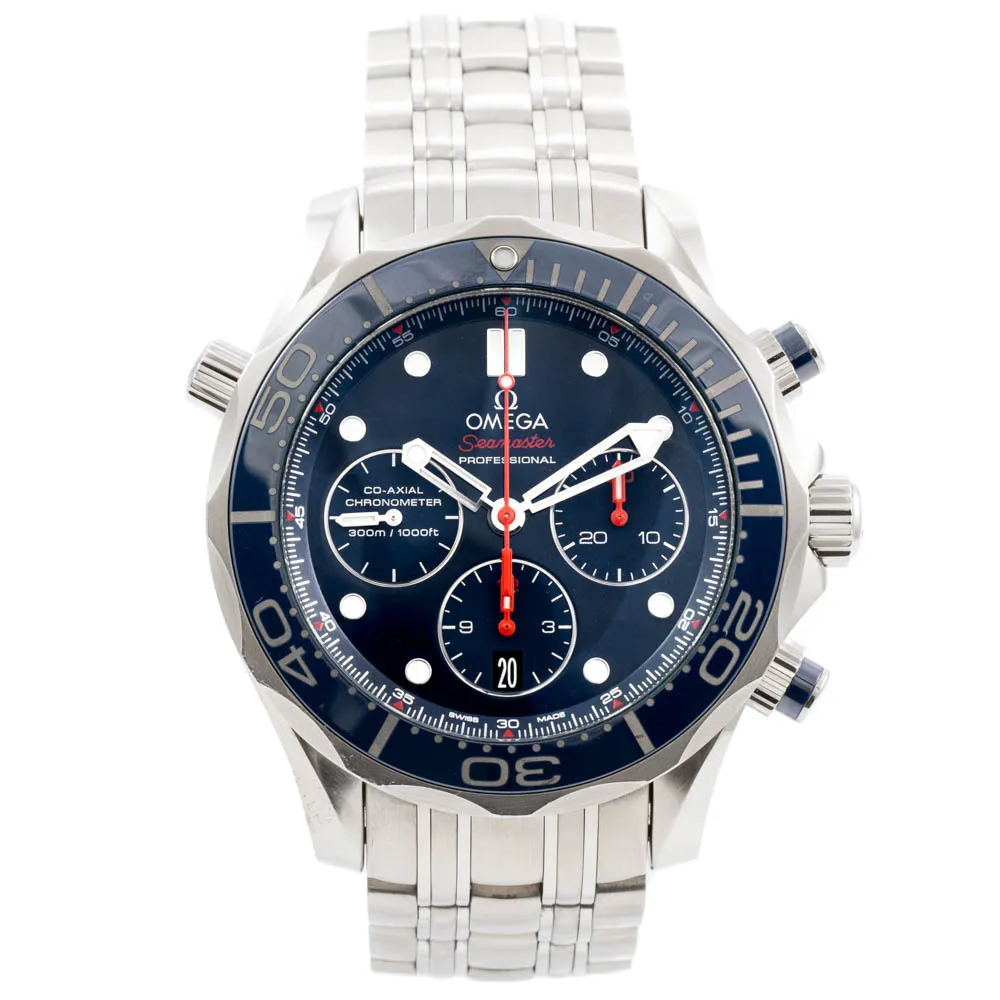 Omega Seamaster Diver 300M 212.30.44.50.03.001 44mm Ceramic and Stainless steel Blue