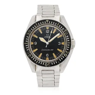 Omega Seamaster 300 165.024 Stainless steel Black