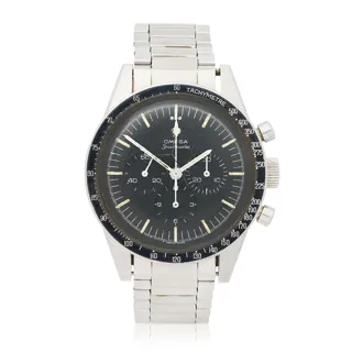 Omega Speedmaster ST 105.003-65 Stainless steel Black