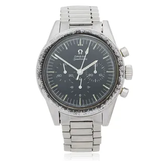 Omega Speedmaster ST 105.003-65 Stainless steel Black