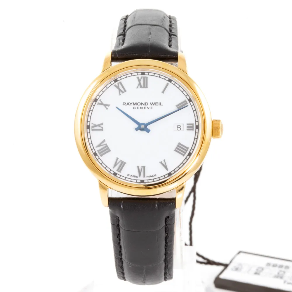 Raymond Weil Toccata 5985-PC-00359 29mm Yellow gold PVD plated with stainless steel White