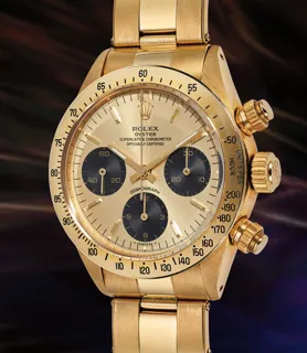 Rolex Daytona 6265 Yellow gold Champagne