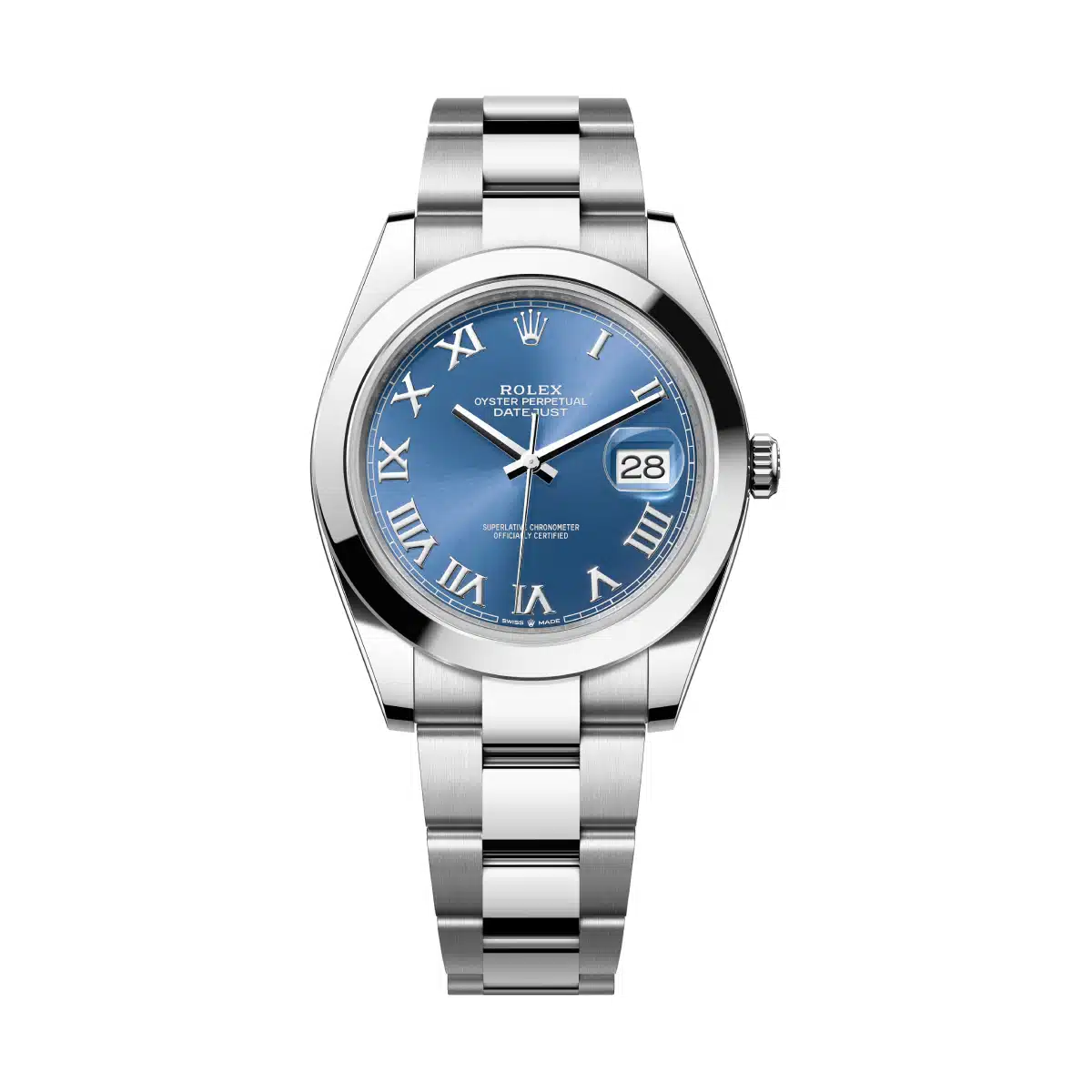 Rolex Datejust 41 126300-0017 41mm Oystersteel Azzurro blue