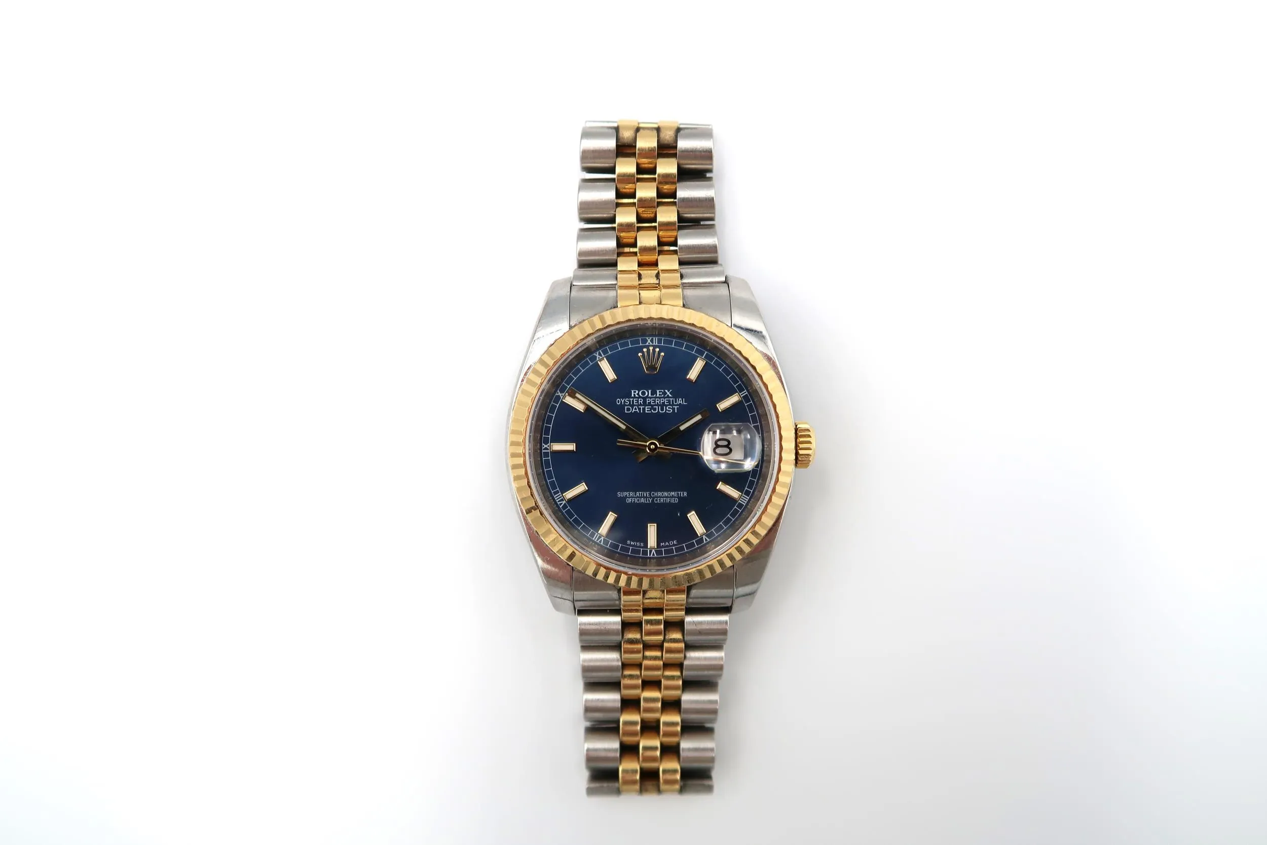 Rolex Datejust 35mm Metal Blue