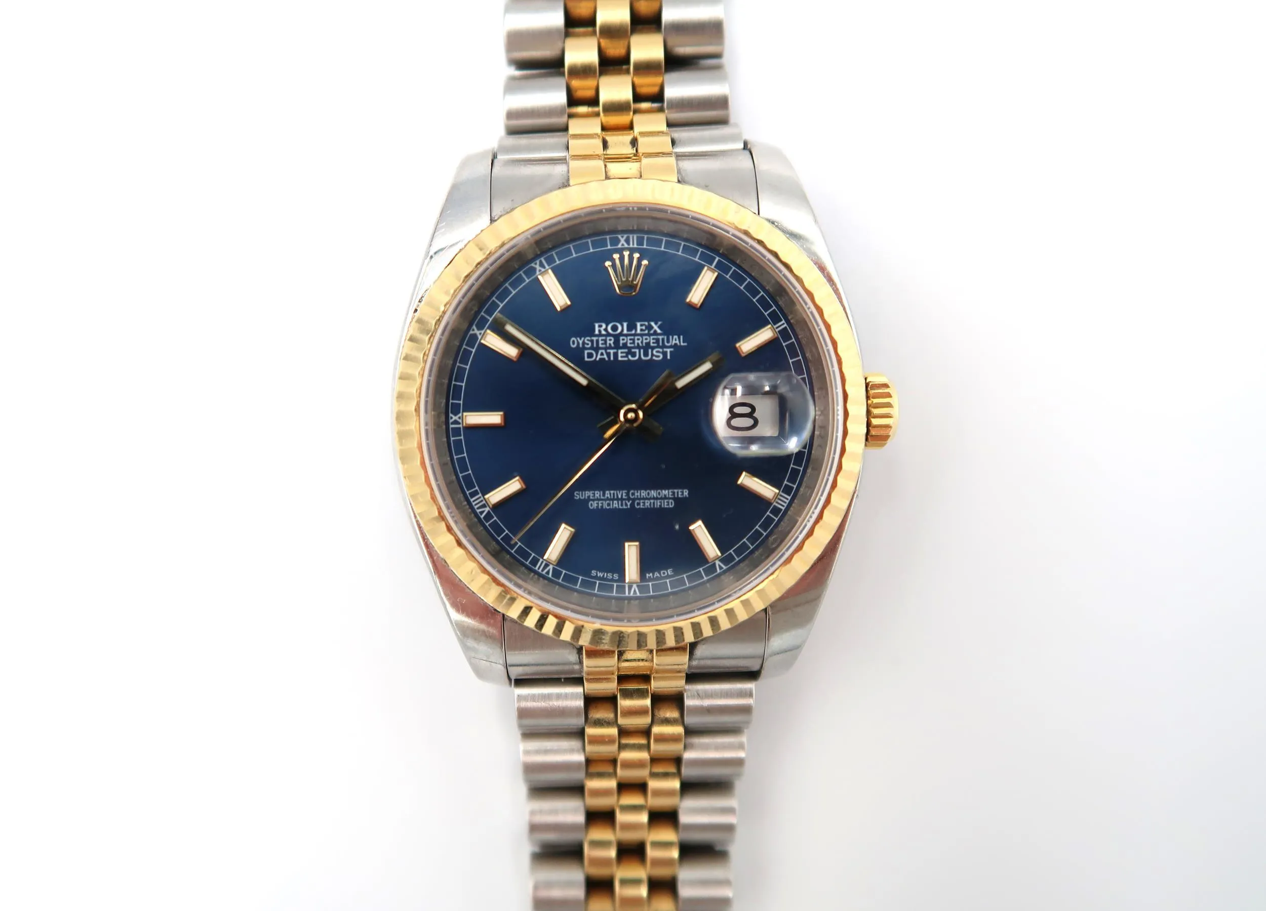 Rolex Datejust 35mm Metal Blue 1