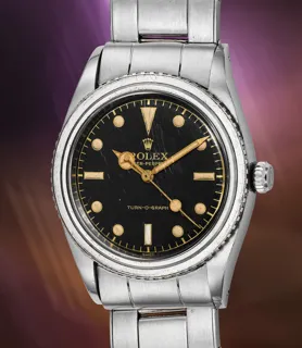 Rolex Turn-O-Graph 6202 Stainless steel Black