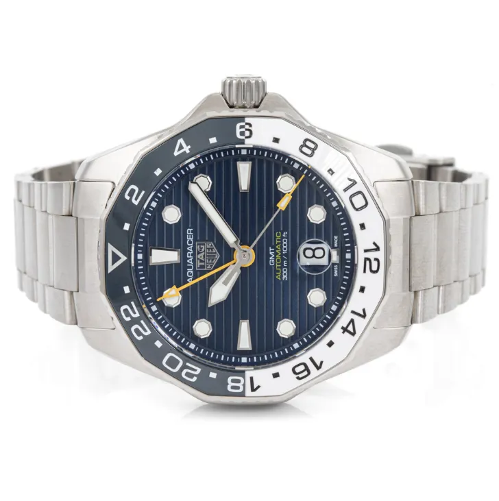 TAG Heuer Aquaracer WBP2010 43mm Stainless steel Blue 6