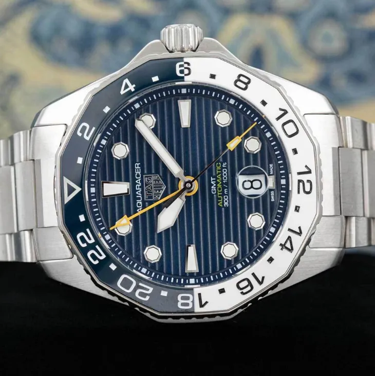 TAG Heuer Aquaracer WBP2010 43mm Stainless steel Blue 9