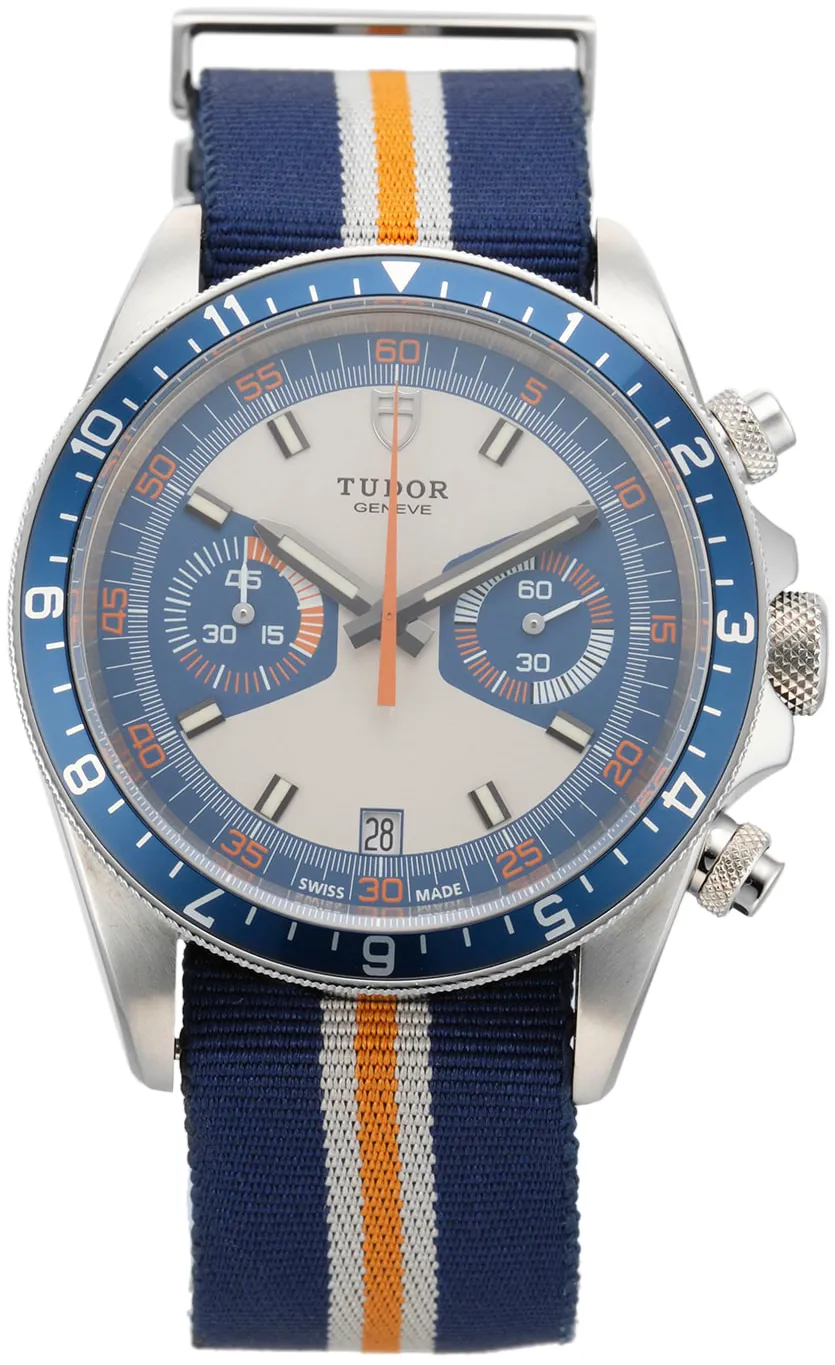 Tudor Heritage 70330B 42mm Stainless steel Blue