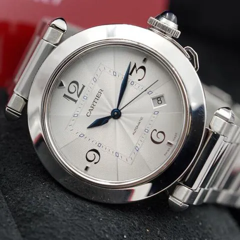 Cartier Pasha WSPA0009 41mm Stainless steel Silver 1