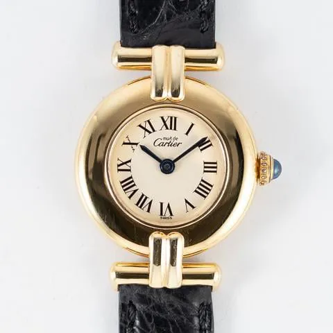 Cartier Vermeil 590002 24mm Silver