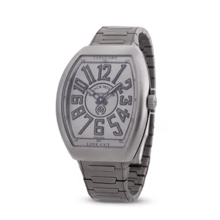 Franck Muller VANGUARD LINE CUT V41SATRELCUTOTT Titanium Gray