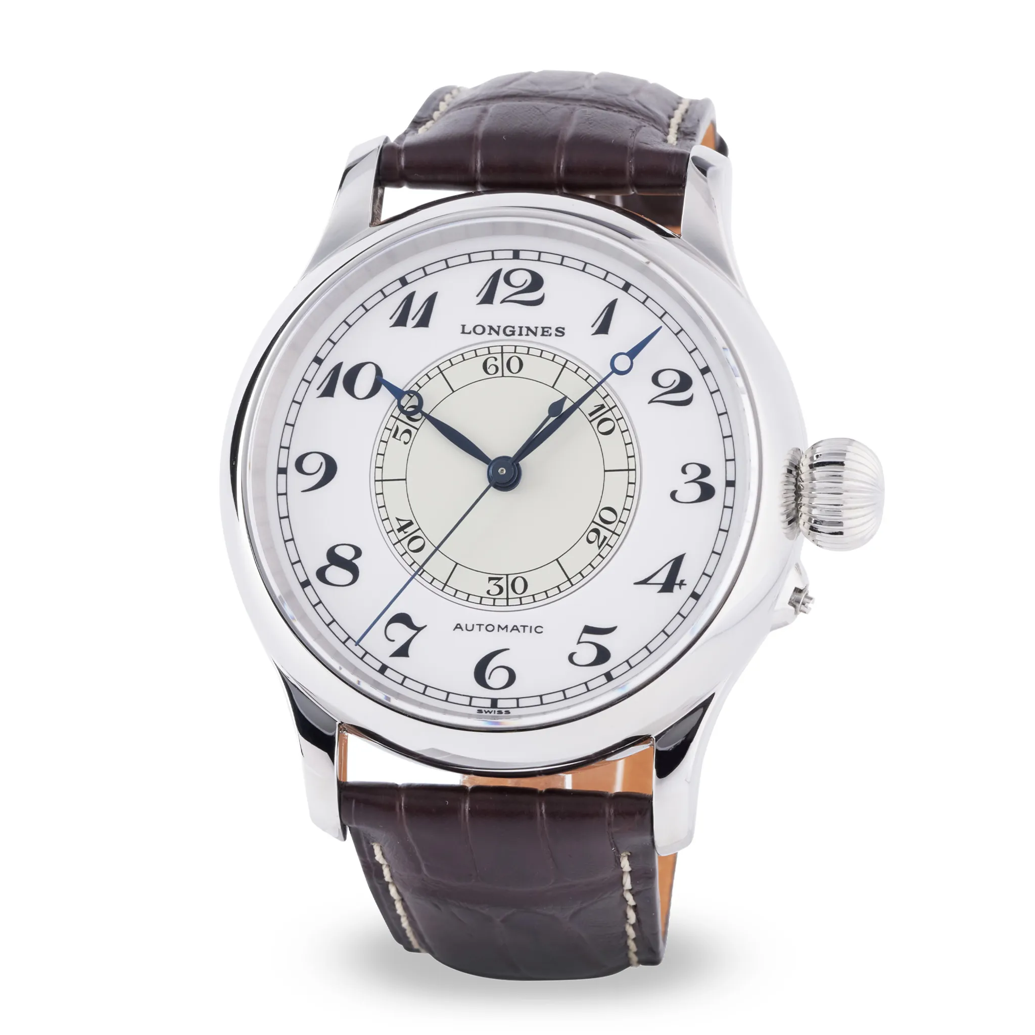 Longines Heritage L2.713.4.13.0 47.5mm Stainless steel White