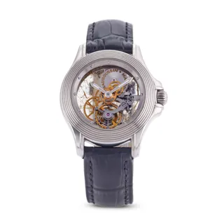 Mauboussin TOURBILLON White gold Skeletonized