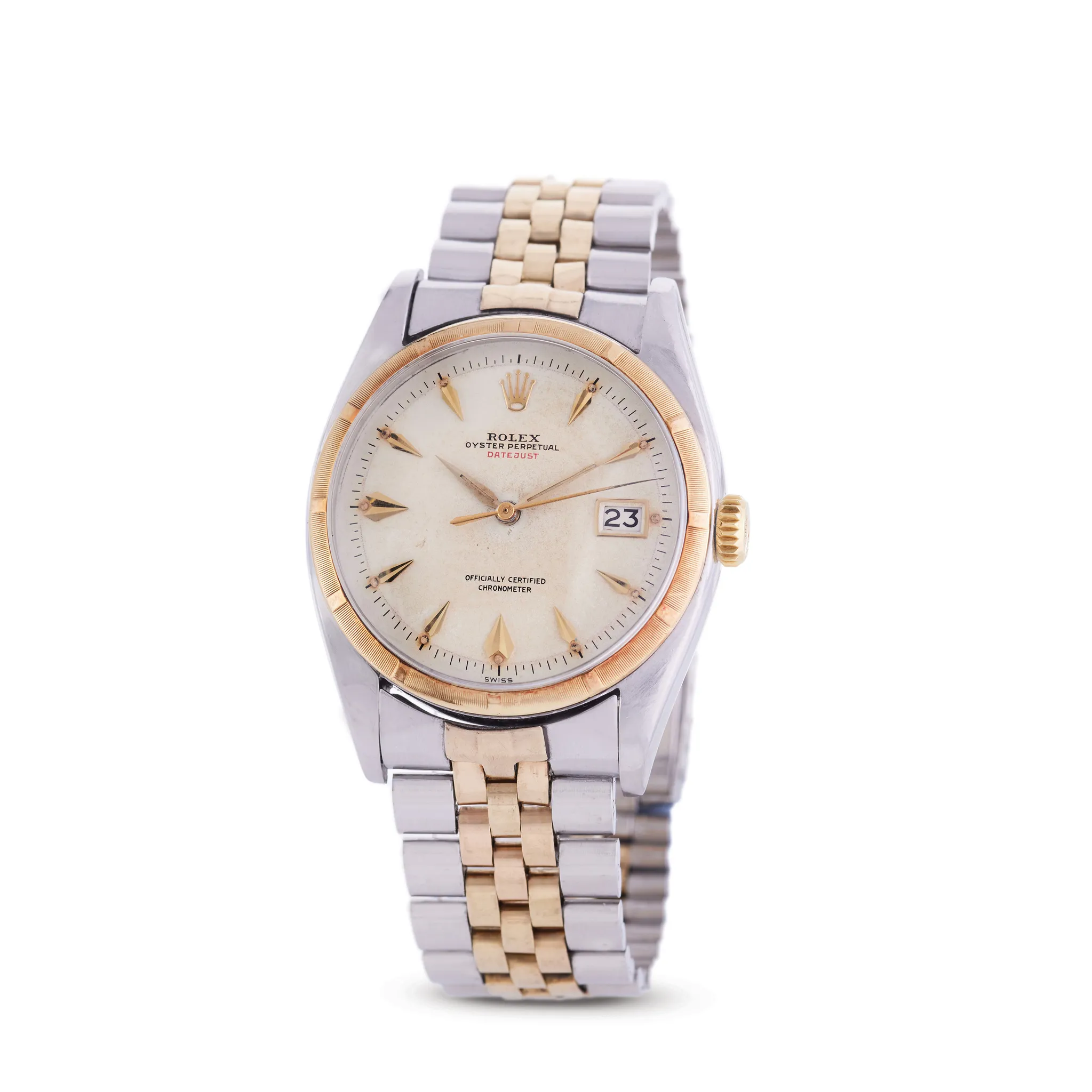 Rolex Datejust 6105 35mm Yellow gold and stainless steel