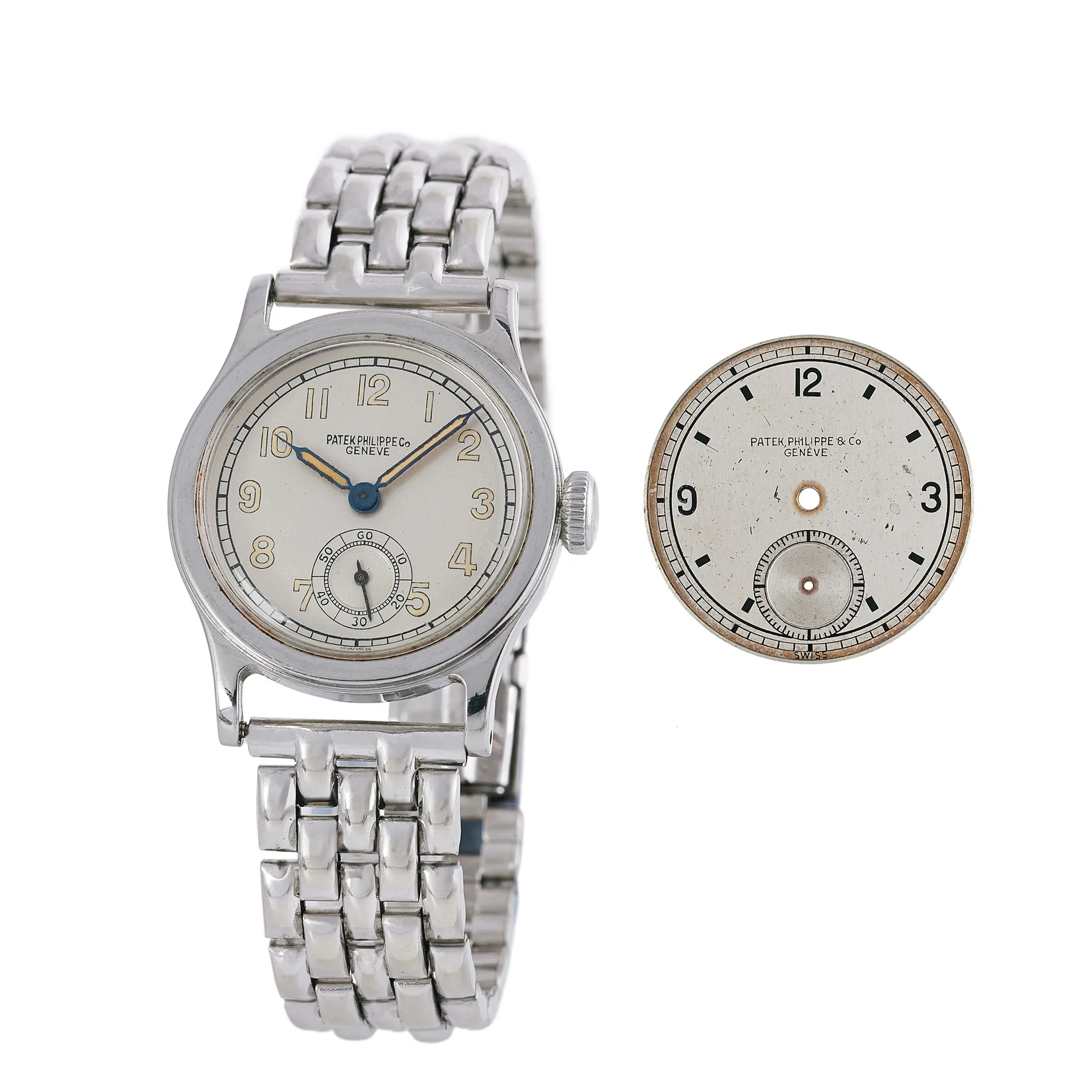 Patek Philippe Calatrava 438 28.5mm Stainless steel Silver