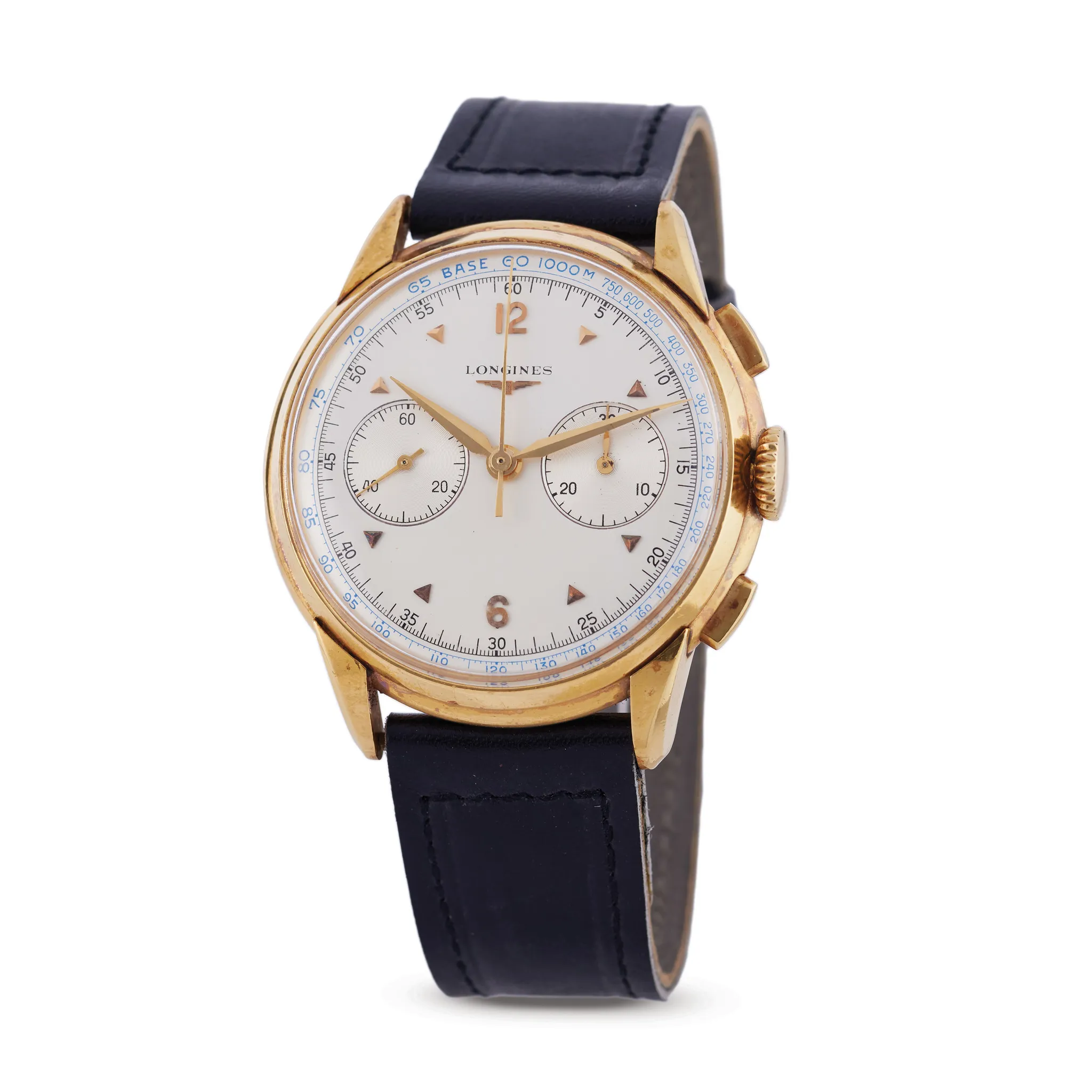 Longines Chronograph 59692 38mm Yellow gold