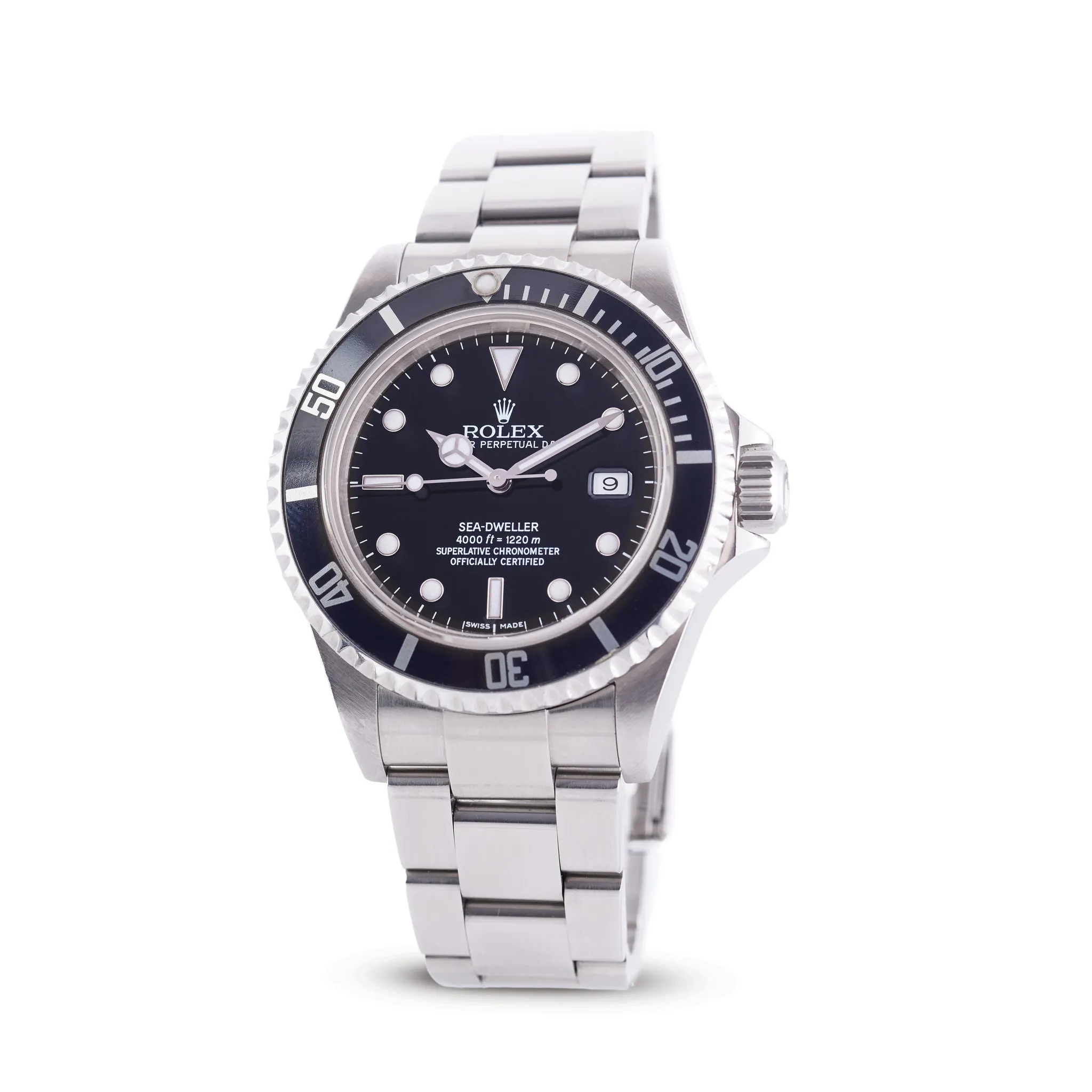 Rolex Sea-Dweller 16600 40mm Stainless steel Black