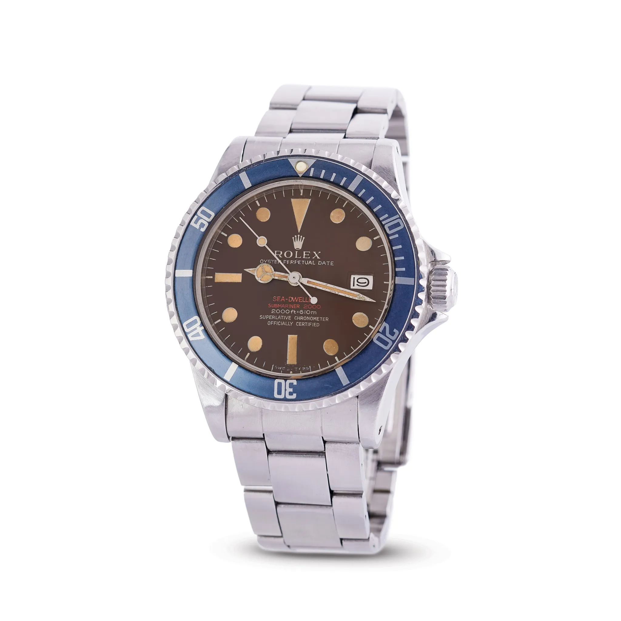 Rolex Sea-Dweller 1665 38.5mm Stainless steel Tropical