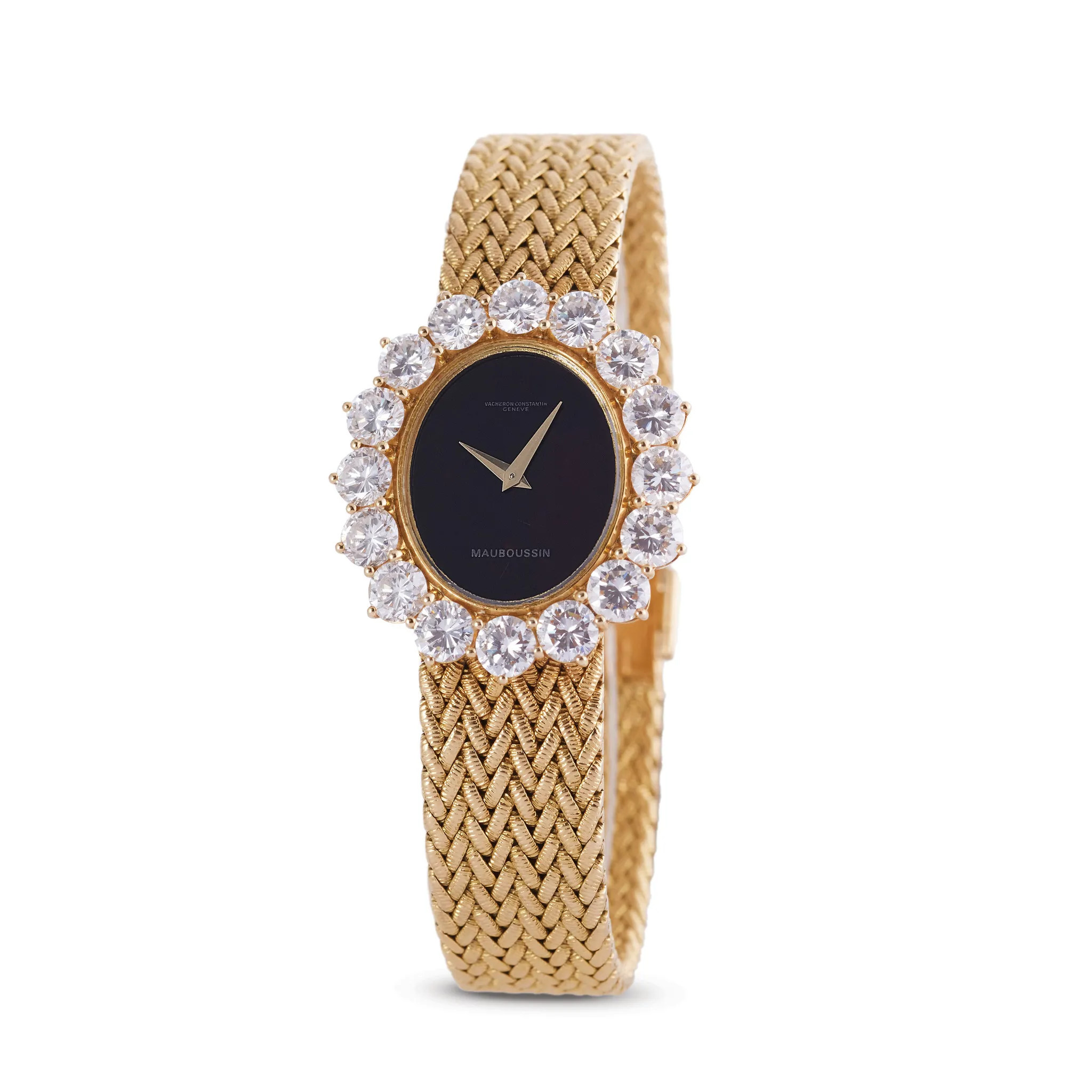 Vacheron Constantin 31mm Yellow gold and Diamond Onyx