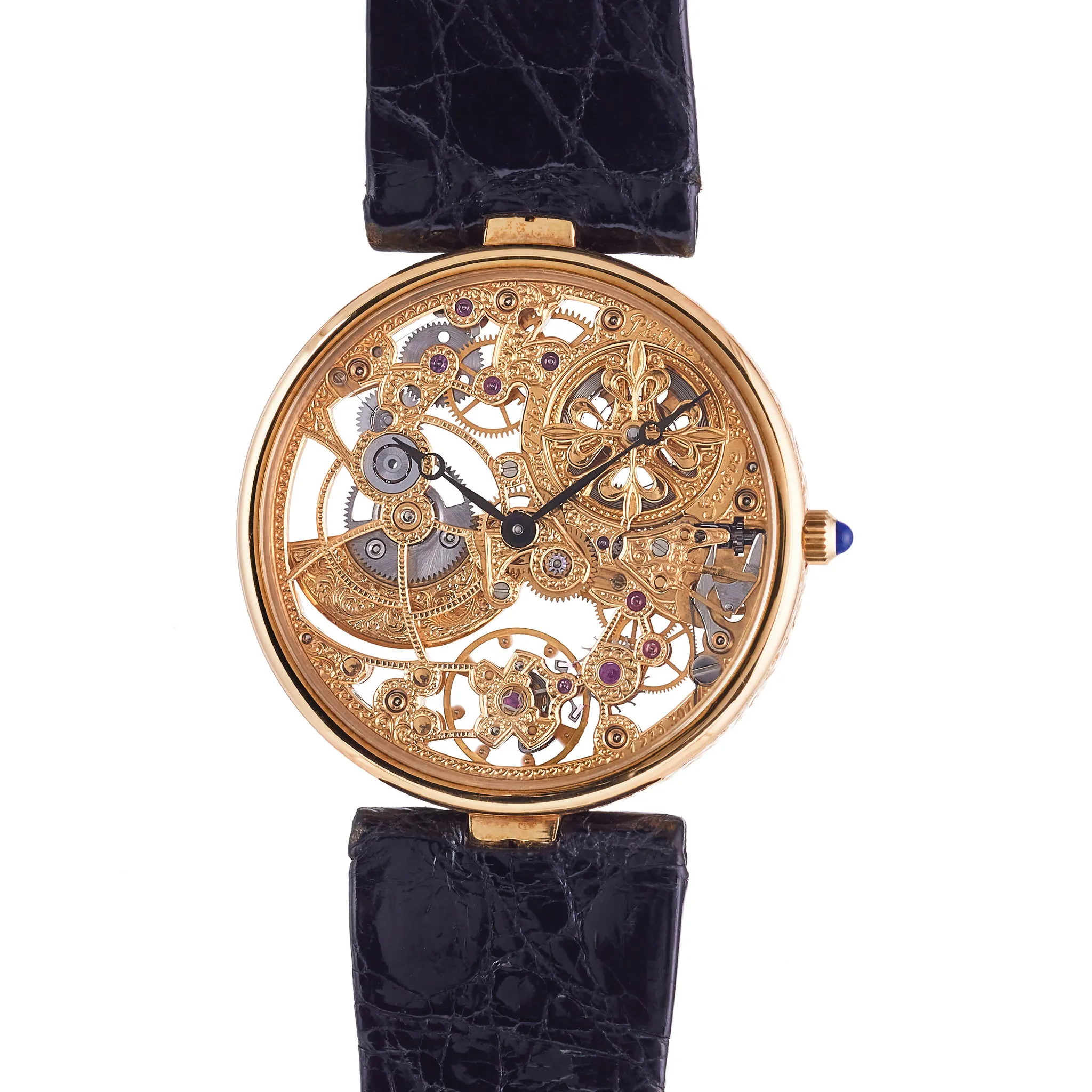 Patek Philippe Skeletonized 3878J 31mm Yellow gold