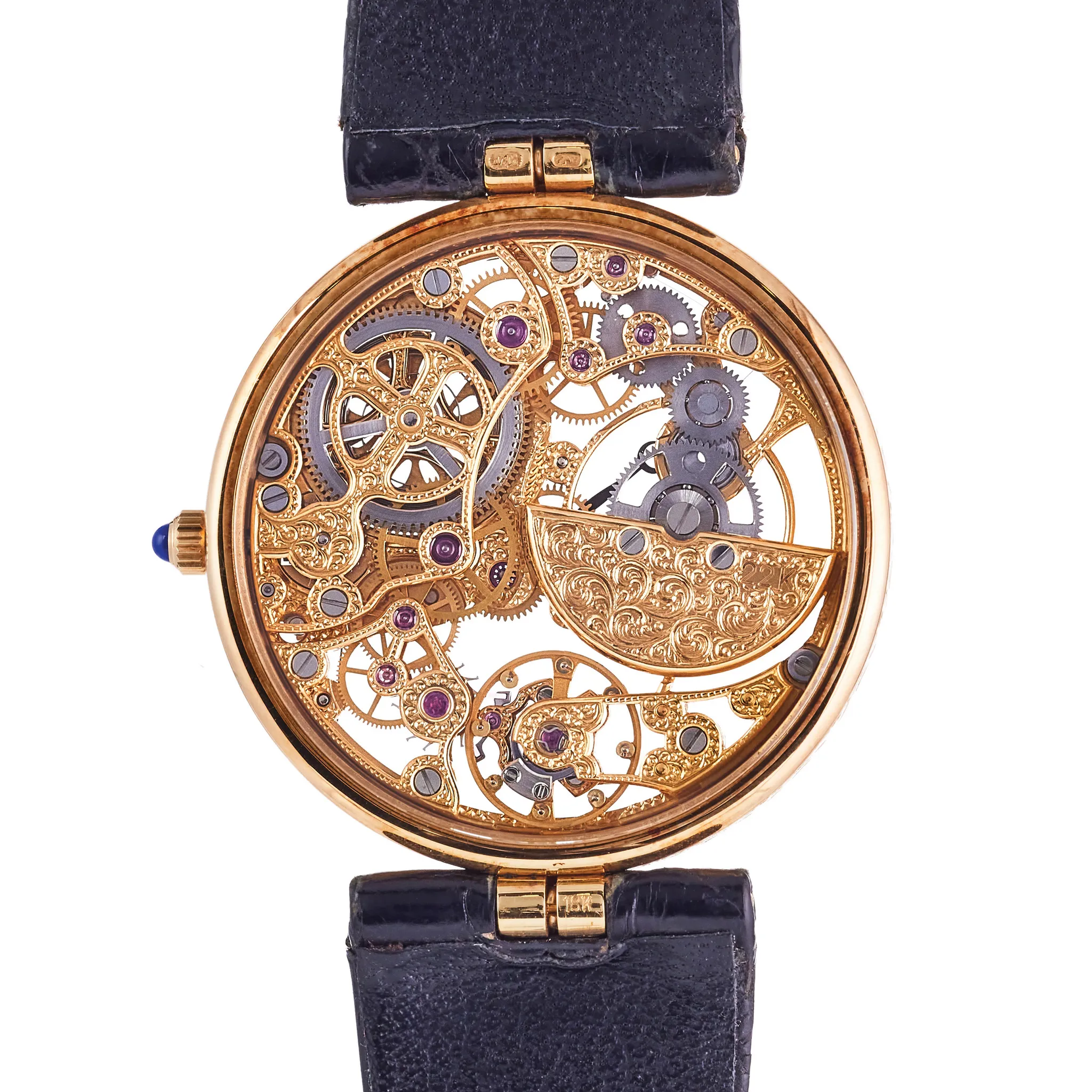 Patek Philippe Skeletonized 3878J 31mm Yellow gold 1