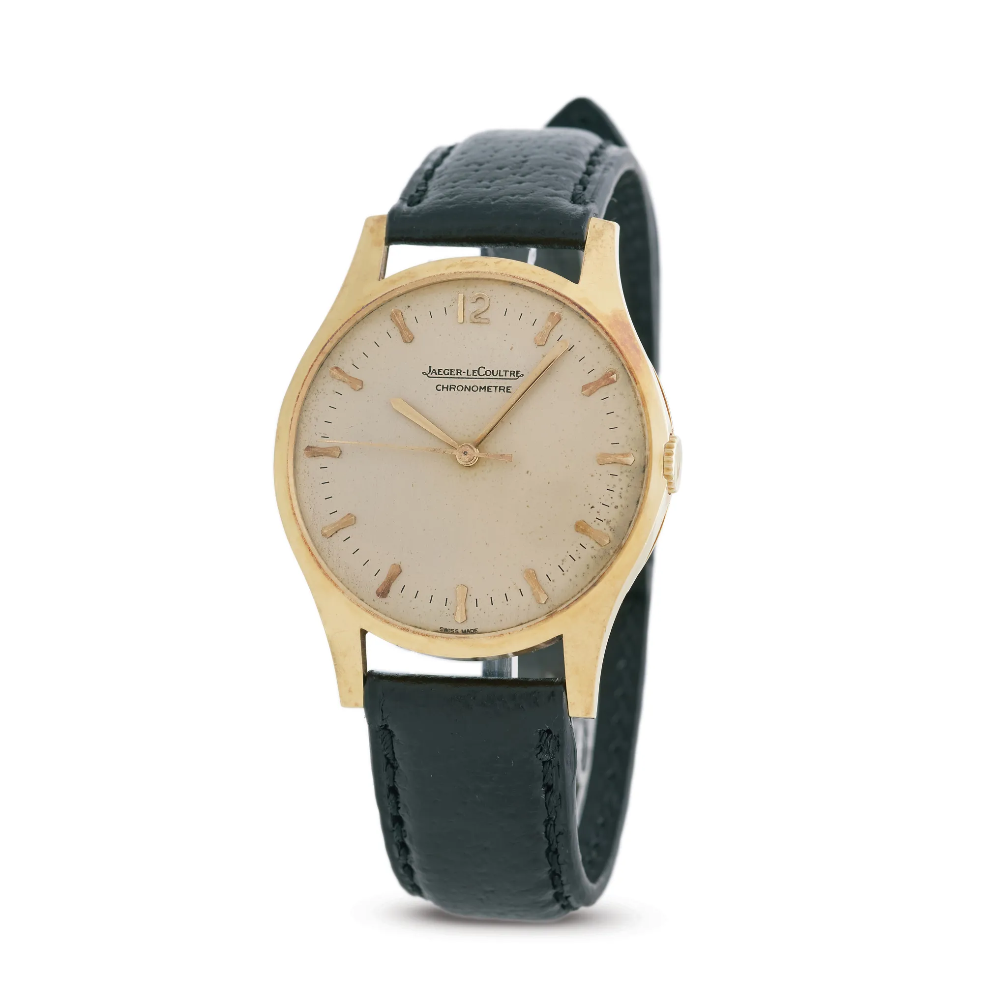 Jaeger-LeCoultre Geophysic 2985 34mm Yellow gold White