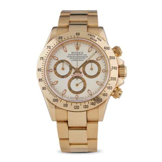 Rolex Daytona 116528 Yellow gold Cream