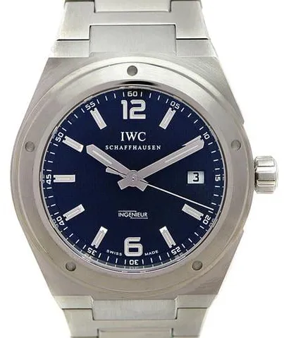 IWC Ingenieur AMG IW322701 42.5mm Stainless steel Black