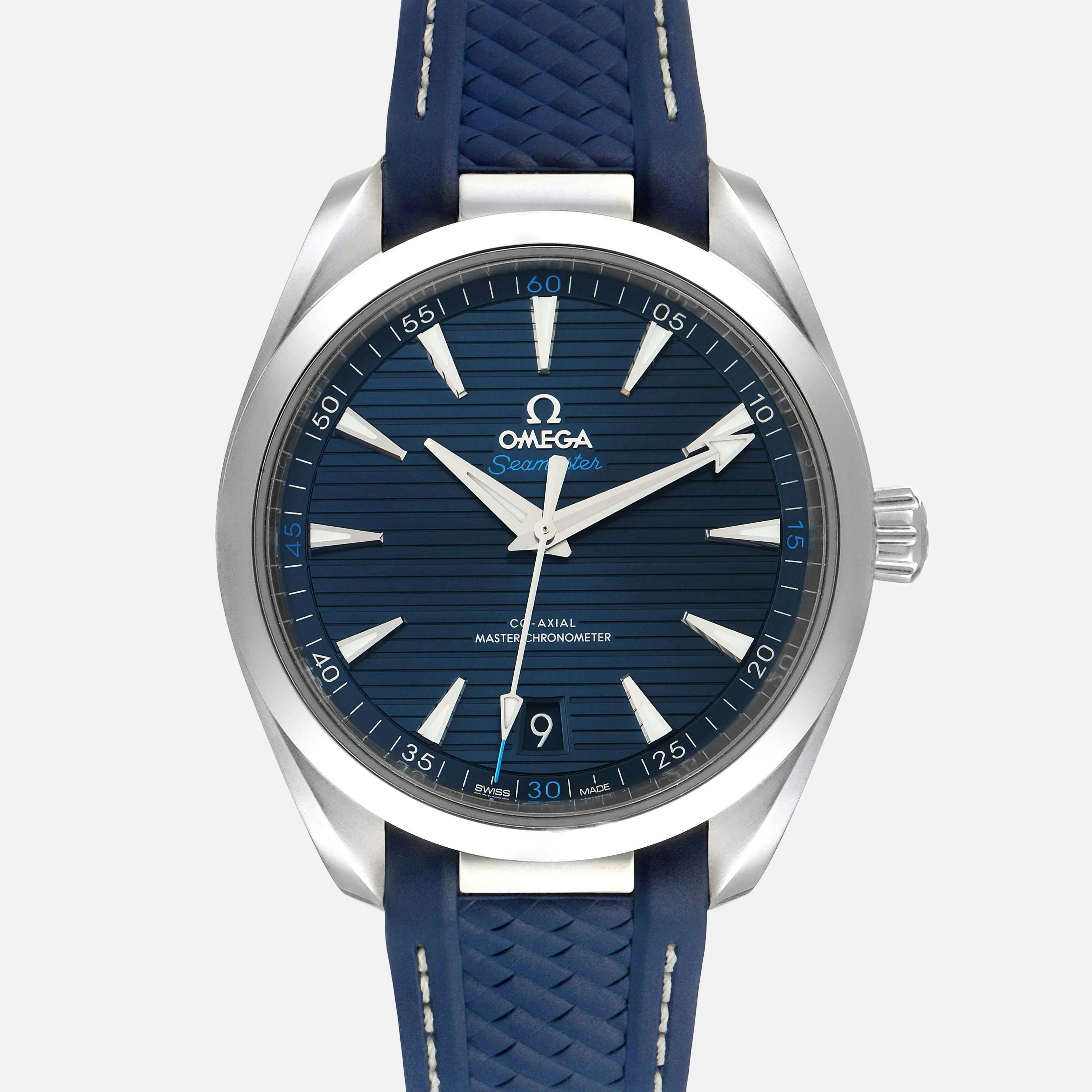 Omega Aqua Terra 220.12.41.21.03.001 41.5mm Stainless steel Blue