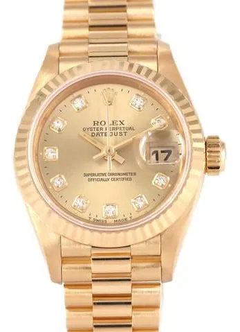 Rolex Datejust 69178G 26mm Yellow gold Gold