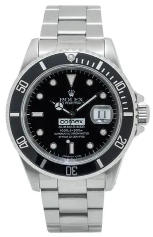 Rolex Submariner 16610LN 40mm Stainless steel Black