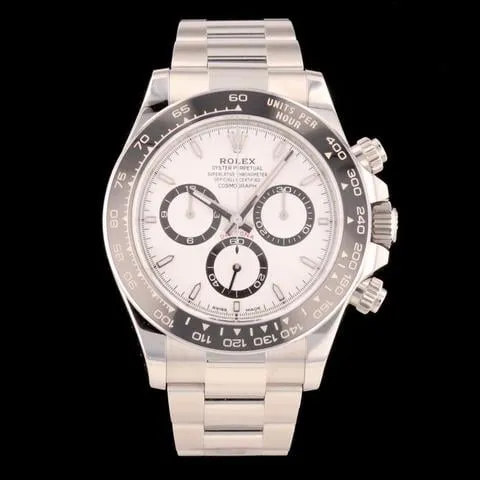 Rolex Daytona 126500LN 40mm Stainless steel White