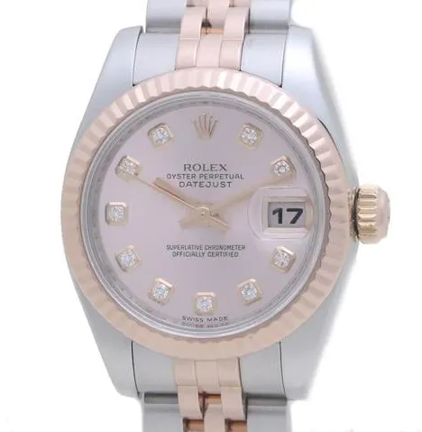 Rolex Lady-Datejust 179171G 26mm Yellow gold and Stainless steel Rose