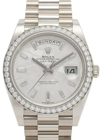 Rolex Day-Date 40 228349RBR 40mm White gold