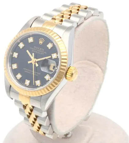 Rolex Datejust 69173G 26mm Yellow gold and Stainless steel Black 2