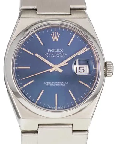 Rolex Datejust Oysterquartz 17000 36mm Stainless steel Blue